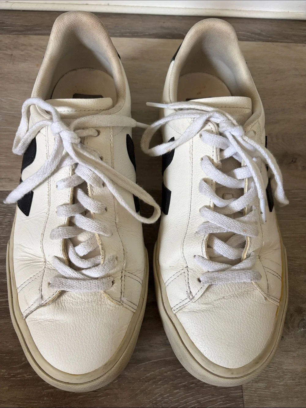 Veja Campo Black And White Sneakers